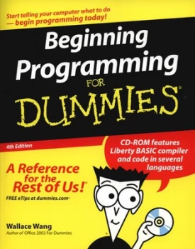 Image of Beginning Programming for Dummies by Wallace Wang Book