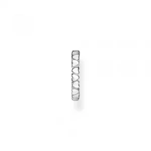 image of THOMAS SABO Silver Hearts Ear Cuff EC0019-001-21