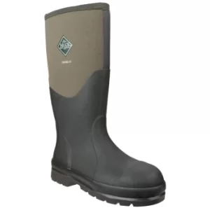Image of Chore Classic Steel Safety Wellington Green Size 8