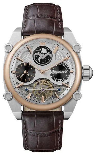 Image of Ingersoll I15401 THE VARSITY Automatic (47mm) Silver Dial / Watch