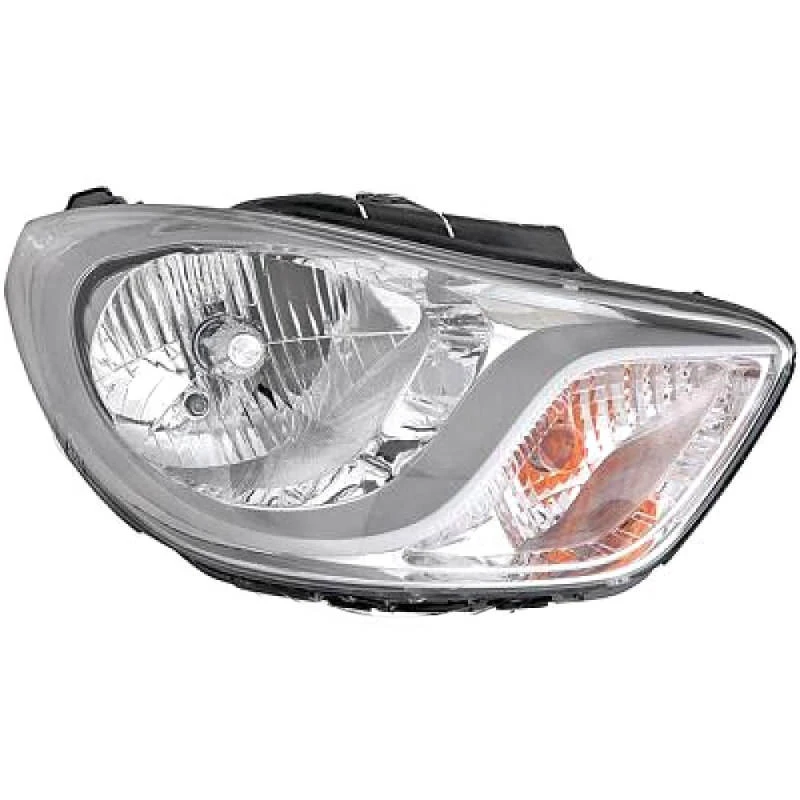 Image of DIEDERICHS 6852180 Headlights H4, Right, with motor for headlamp levelling Headlight (259)