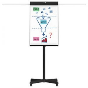 image of Legamaster Moblie Flipchart Universal Grey 68 x 105 cm