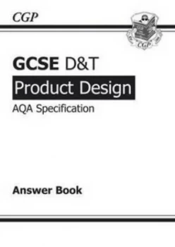 Image of Gcse DnT Product Design Aqa Exam Practice Answers for Workbook Hardback