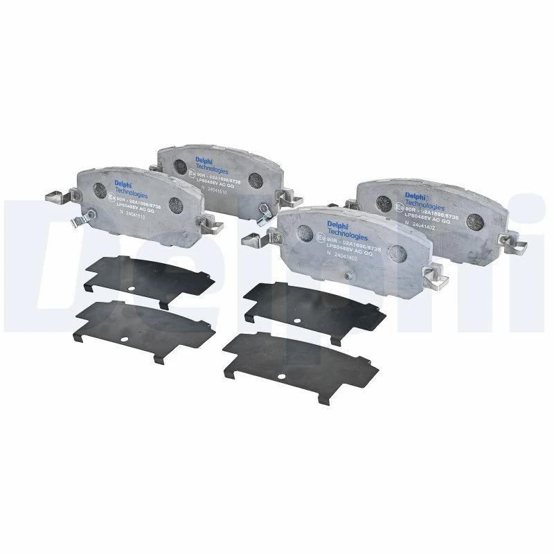 Image of DELPHI Brake pad set DELPHI LP5045EV