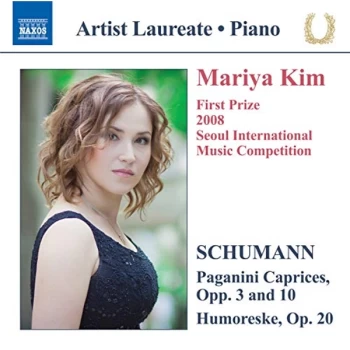 image of Mariya Kim - SCHUMANN:PAGANINI CAPRICES CD