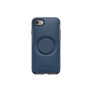 image of Otterbox Otter+Pop Symmetry PopSocket Case - iPhone 7/8 - Go To Blue