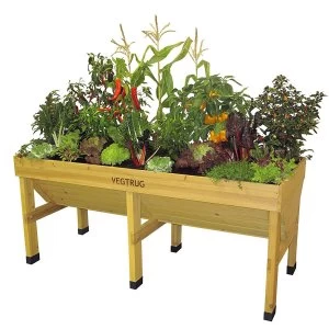 image of VegTrug Medium Classic Raised Planter - Natural