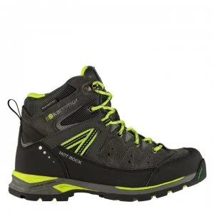 Image of Karrimor Hot Rock Junior Walking Boots - Charcoal/Green