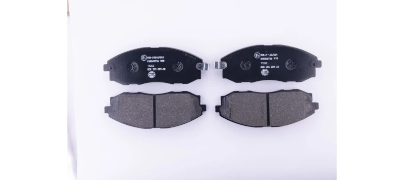 Image of HELLA Brake pad set HELLA 8DB 355 009-381