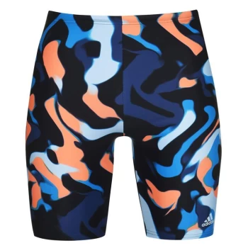 Image of adidas Printed Jammers Mens - Multi