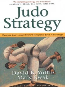 Image of Judo Strategy by David B. Yoffie Hardback