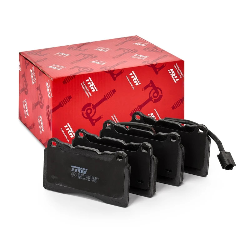 Image of TRW GDB1603 Brake pad set incl. wear warning contact Brake Pad Set,disc brake (402)