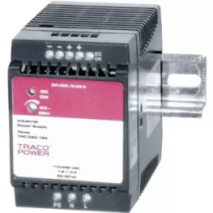 Image of TracoPower TPC 080-124 Rail mounted PSU (DIN) 24 V DC 3.3 A 80 W 1 x