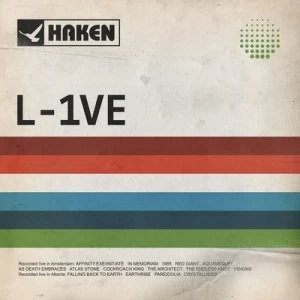 Image of L-1ve by Haken CD Album