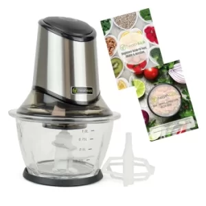 image of Health Kick K3301 1.5L 300W Chopper and Food Processor