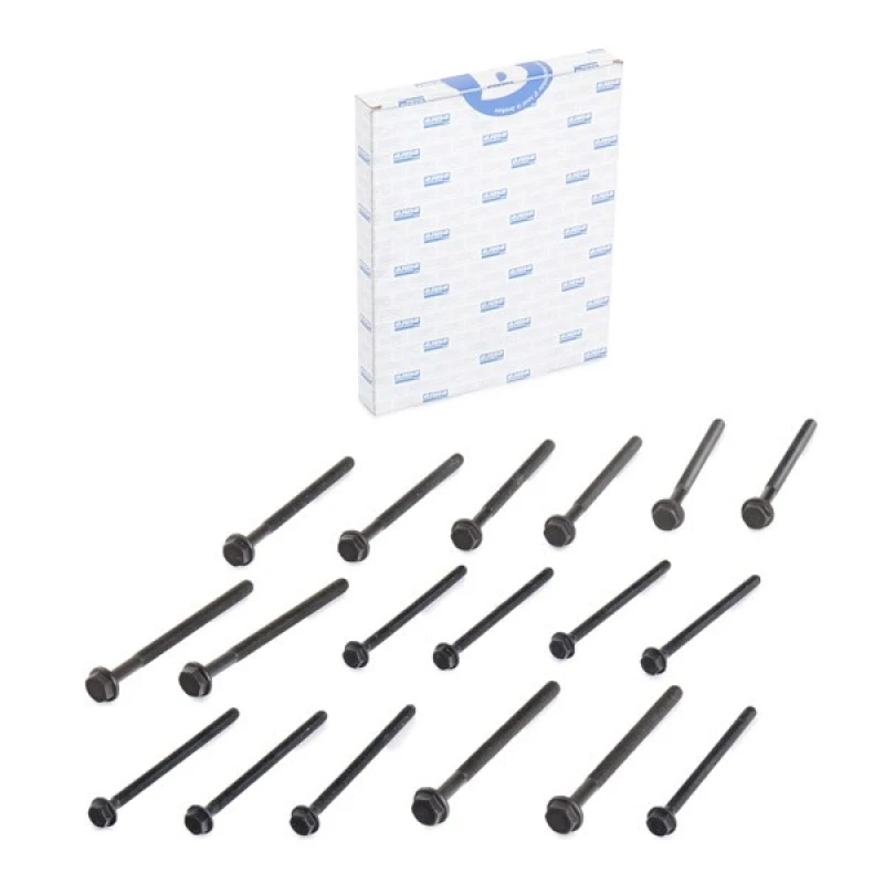 Image of AJUSA 81043800 Cylinder Head Bolt Kit Male Hex, Quantity: 10 Bolt Kit,cylinder head (1217)