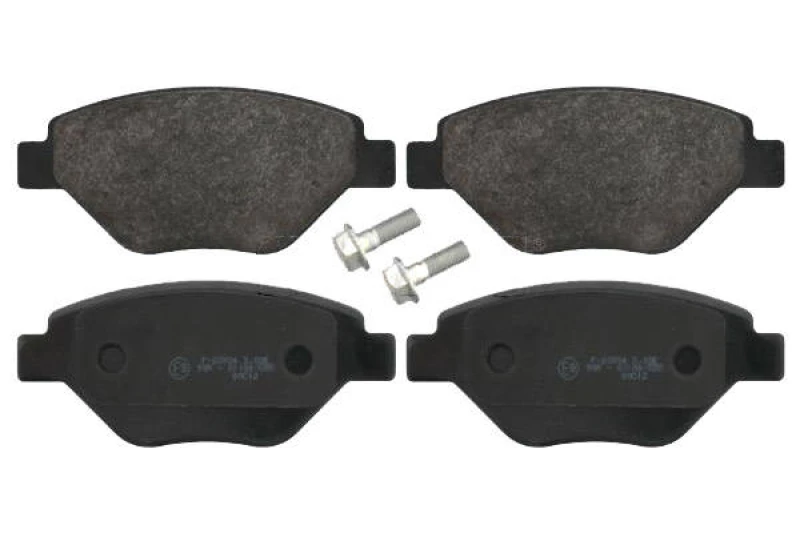 Image of SWAG 60 91 6623 Brake pad set Front Axle, excl. wear warning contact, with fastening material Brake Pad Set,disc brake (402)