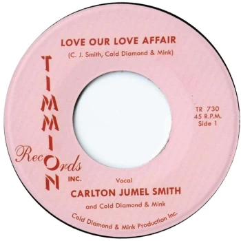 Image of Carlton Jumel Smith - Love Our Love Affair Vinyl