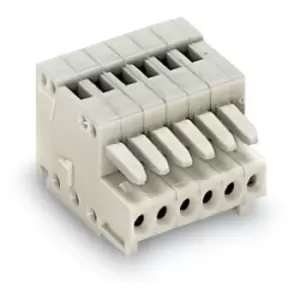 Image of Wago 733-104. Terminal Block, Pluggable, 4Pos, 20Awg