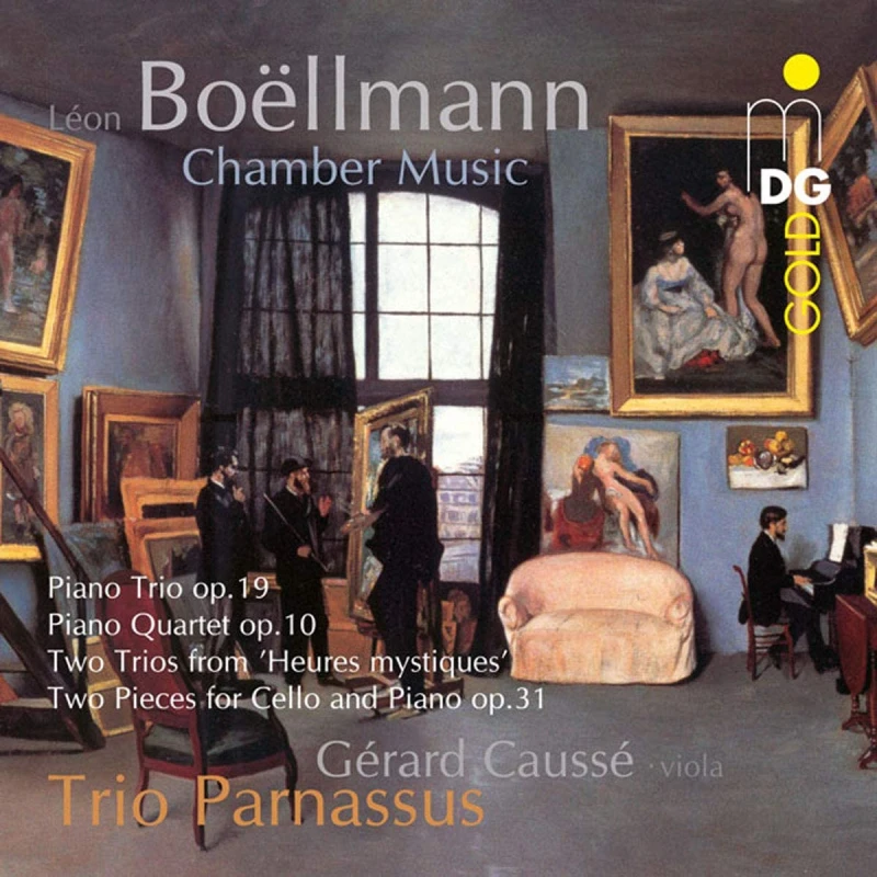 Image of RecordCityJP CD TRIO PARNASSUS GTRARD CAUSST - Boellmann: Piano Trio Op. 19 Piano MDG30317552 Non Japan Music Others Used