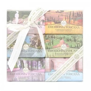 Image of Nesti Dante Emozioni In Toscana Gift Set 6 x 150g