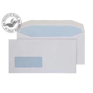 Image of Blake Purely Everyday DL 110gm2 Gummed Window Mailer Envelopes White