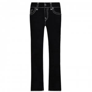 image of True Religion Relaxed Skinny Jeans - Black/White