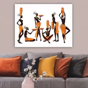 Image of 133113323_70100 Multicolor Decorative Canvas Painting