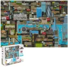 Image of Bopster London 8-Bit Pixel Jigsaw Puzzle
