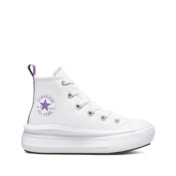 image of Kids All Star Move Foundational Canvas High Top Trainers