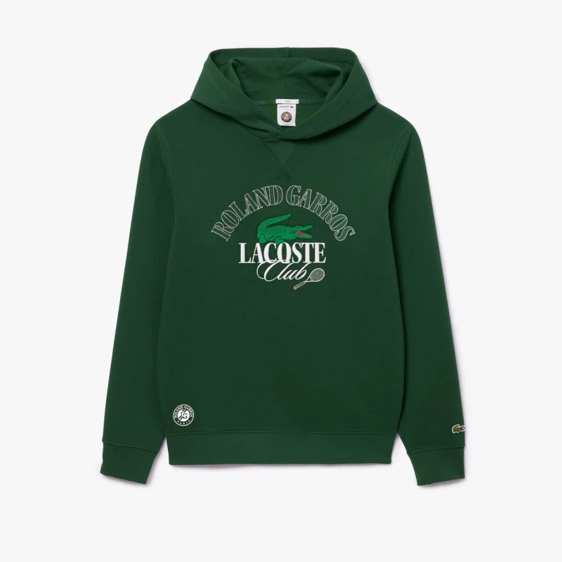 Image of Lacoste Sportsuit Roland-Garros Edition Sweatshirt Green male 2XS