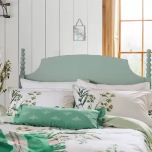 Image of Joules Lakeside Floral Super Kingsize Duvet Cover Set, Green