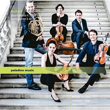 Image of Kreisler Trio Wien Wolfgang Vladar Julia Purgina - Mozart: Divertimento K563/Horn Quintet K407 CD