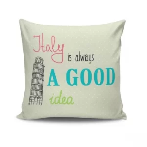 Image of NKRLNT-065 Multicolor Cushion