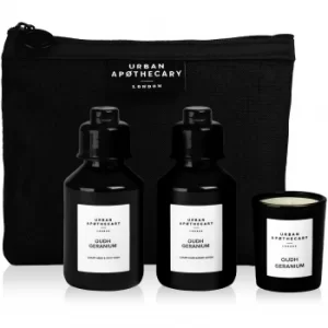 Image of Urban Apothecary Oudh Geranium Luxury Bath and Fragrance Gift Set (3 Pieces)