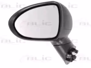 Image of BLIC Wing mirror Left 5402-53-2001553P Outside mirror,Side mirror KIA,RIO III (UB),RIO II (JB),RIO II Stufenheck (JB),RIO III Stufenheck (UB)