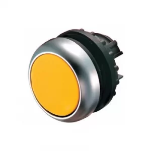 Image of M22-D-Y ACTUATOR PUSH YELLOW FLUSH