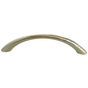 Image of BQ Polished Brass Effect Bow Furniture Handle Pack of 6