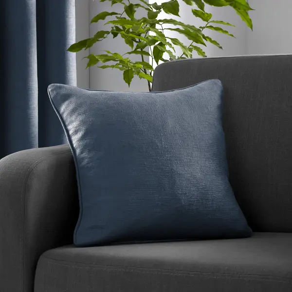 image of Fusion Strata Cushion Navy