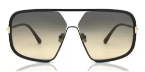 image of Tom Ford Sunglasses FT0867 WARREN-02 01B