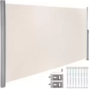 Image of Retractable Patio Screen Retractable Fence 63x118inch Privacy Screen Outdoor