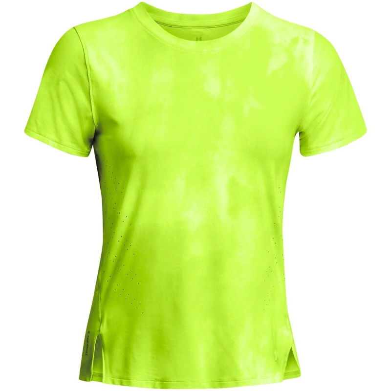 Image of Under Armour UA Launch Elite Printed T-Shirt - Yellow Yellow 8