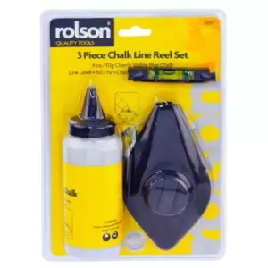 Image of Rolson 3 Piece Chalk Line Set