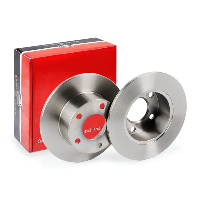 Image of MAPCO 15711 Brake disc Rear Axle, solid Brake Disc (82)