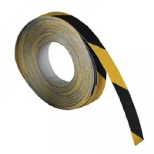 image of Slingsby VFM Black Yellow Self-Adhesive Anti Slip Tape 50mmx18.3m 317720