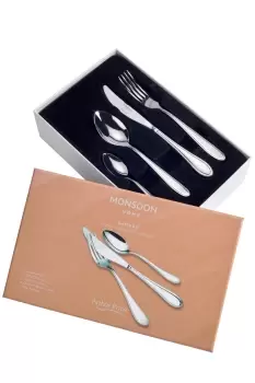 Image of Monsoon 'Sahara' Stainless Steel 24 Piece 6 Person Boxed Cutlery Set