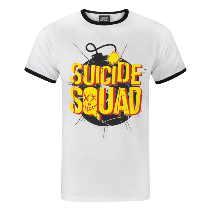 Image of DC Comics Short Sleeved T-Shirt White unisex