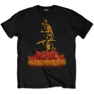 Image of AC/DC - Bonfire Mens Large T-Shirt - Black