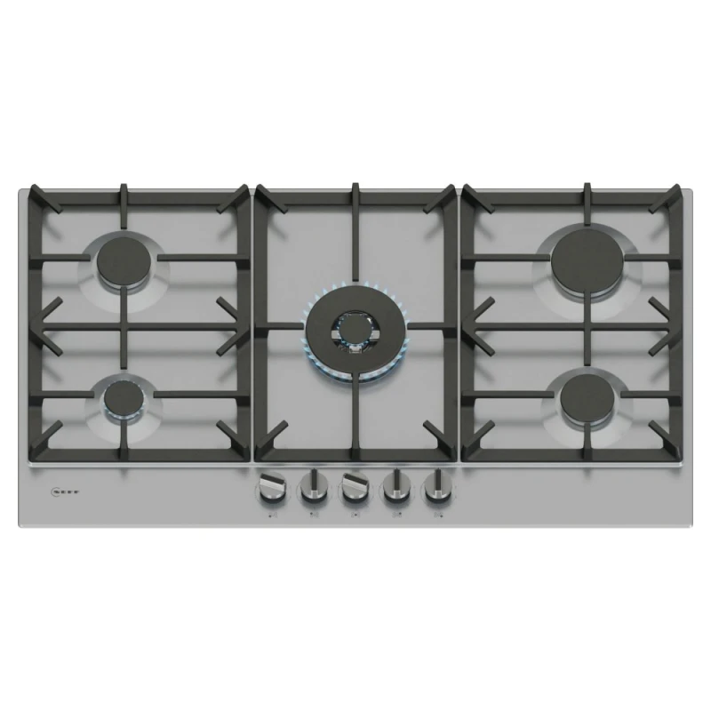Image of NEFF N70 T29CIR8N0 92cm Gas Hob - Stainless Steel