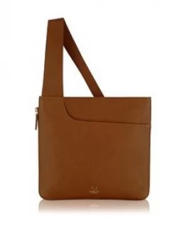 image of Radley Pockets Large Cross Body Bag - Tan